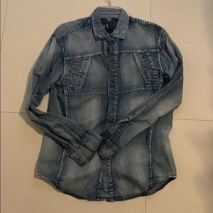 Armani exchange denim shirt